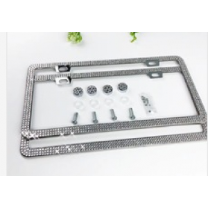 Stainless steel license plate holder