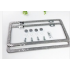 Stainless steel license plate holder