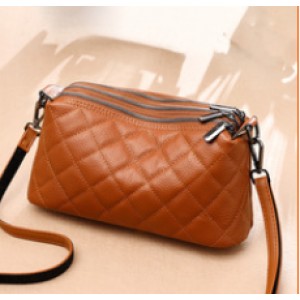 Artificial leather crossbody bag