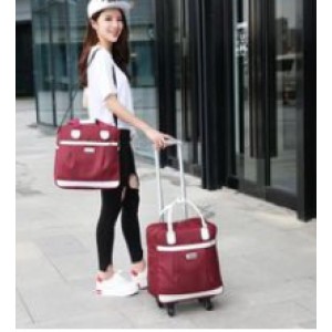 Chemical fiber luggage bag