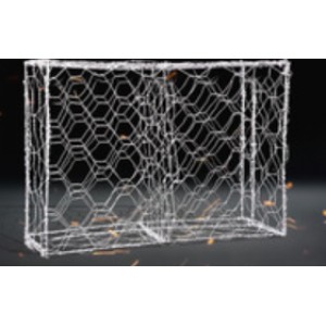 Galvanized hexagonal mesh